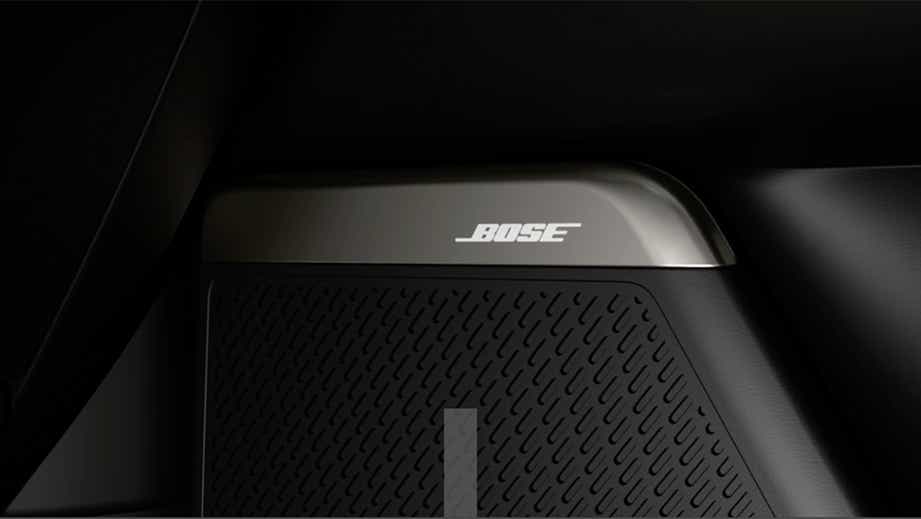 Bose speaker close-up of a Kia Seltos Facelift