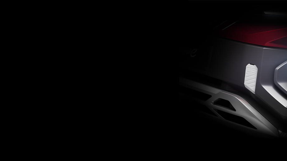 Rear close-up of a Mahindra BE 6