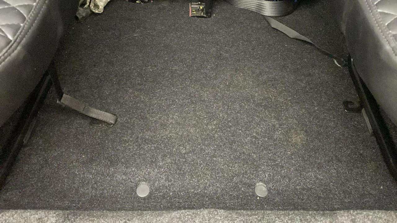 Rear floor area of a Mahindra Bolero Neo
