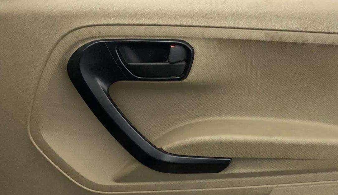 Interior door handle of a Mahindra Bolero Neo
