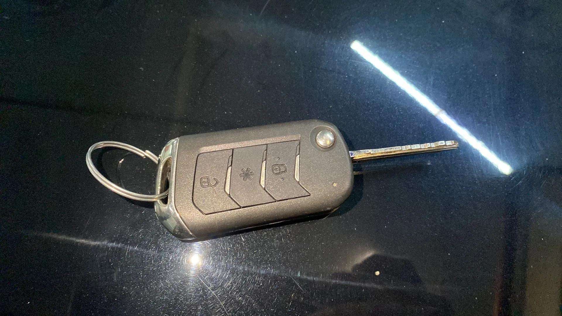 Car key fob of a Mahindra Bolero Neo