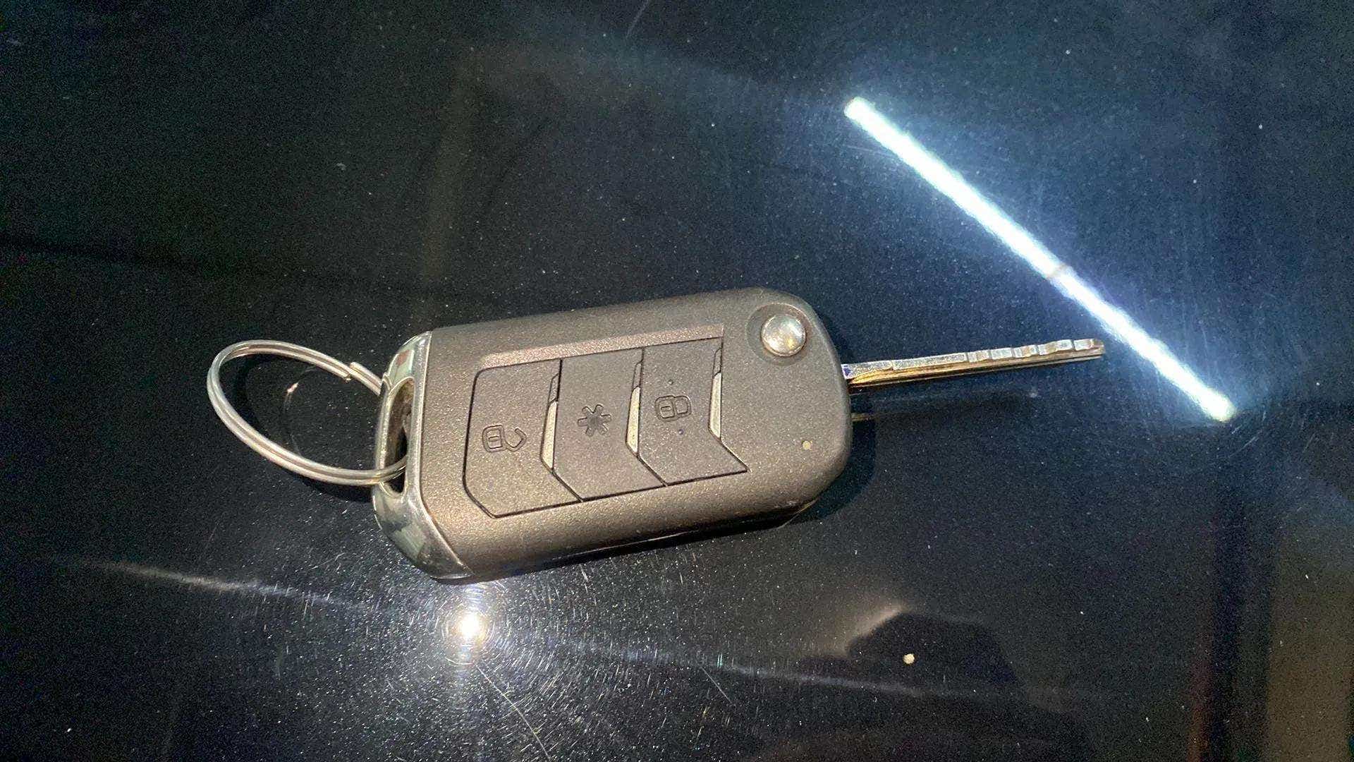 Car key fob of a Mahindra Bolero Neo