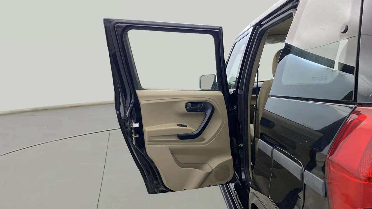 Rear door interior of a Mahindra Bolero Neo