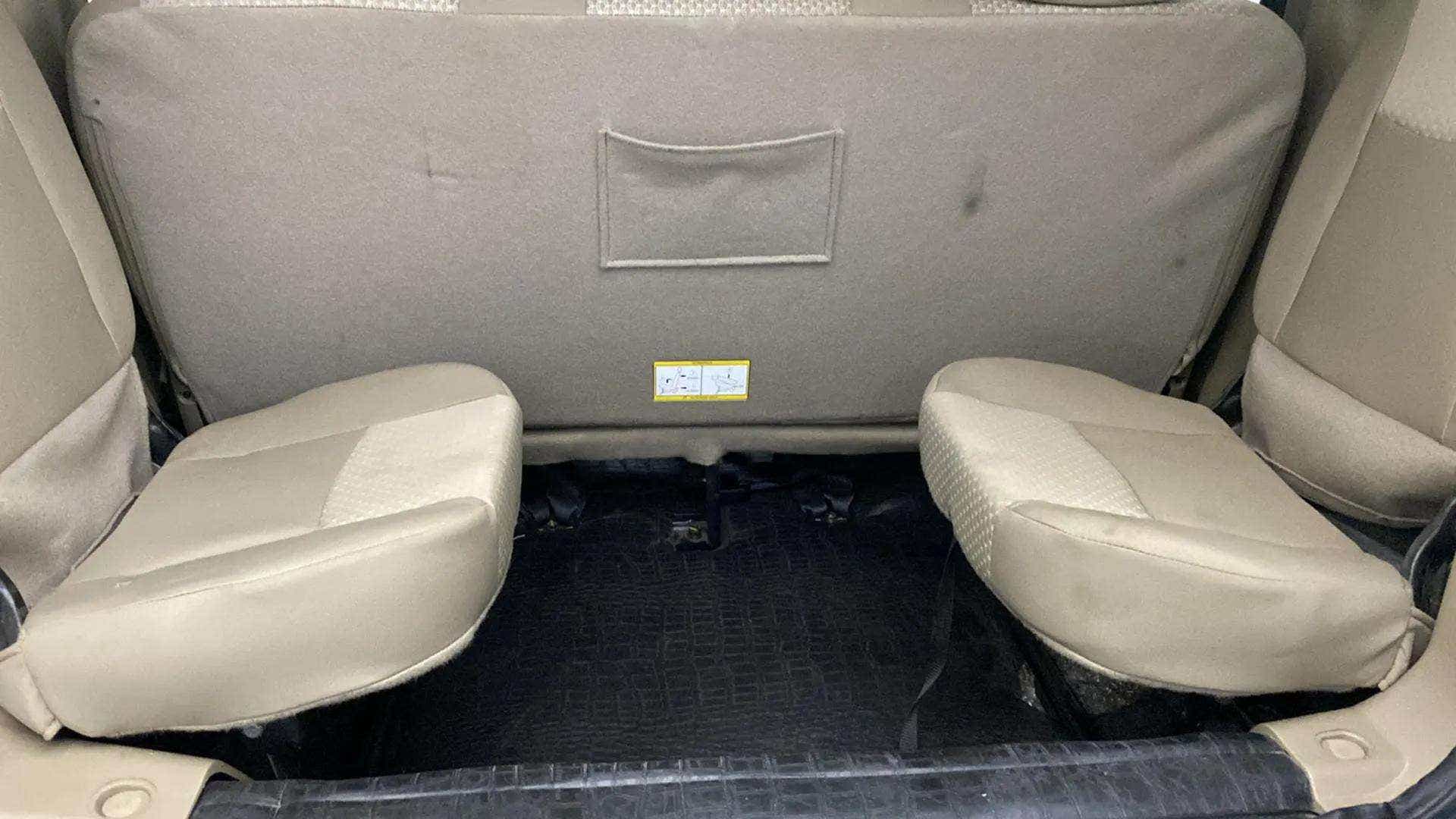 Rear jump seats of a Mahindra Bolero Neo