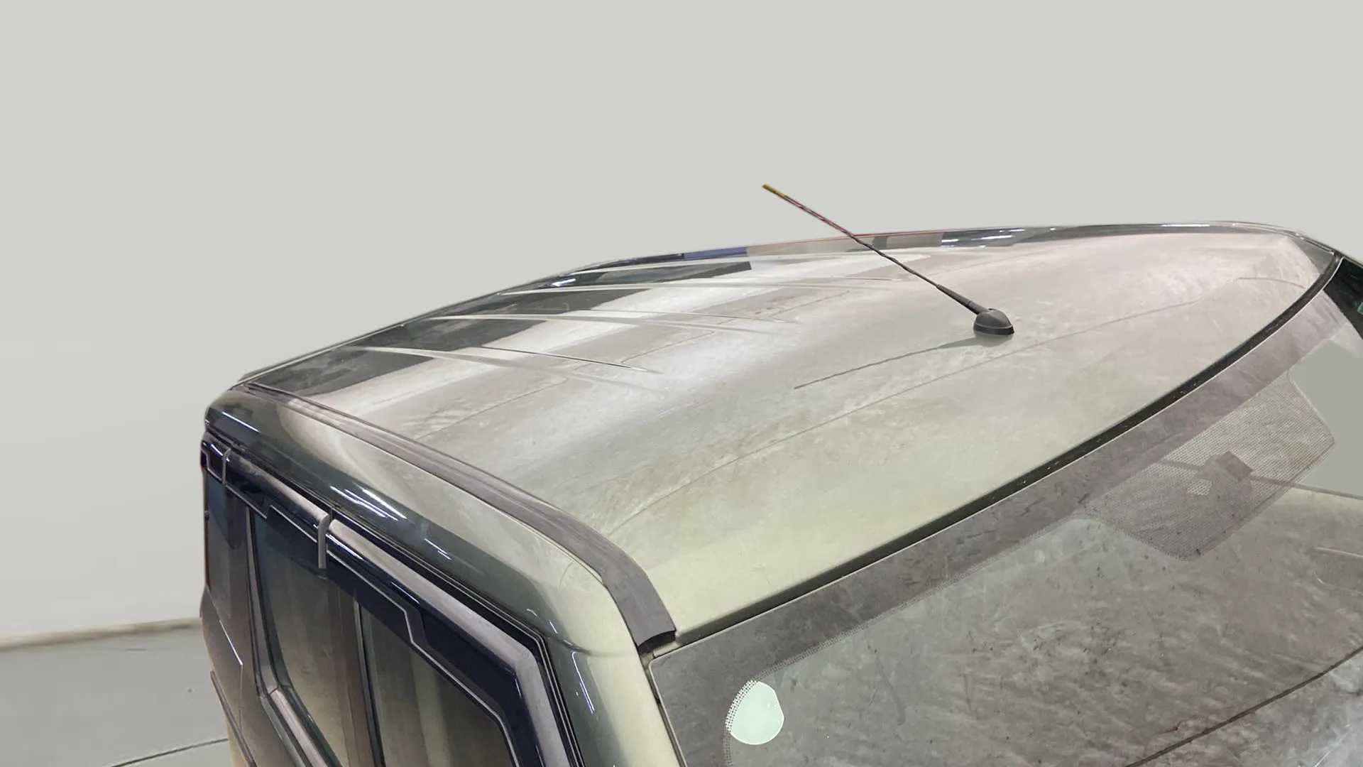 Roof view of a Mahindra Bolero Neo