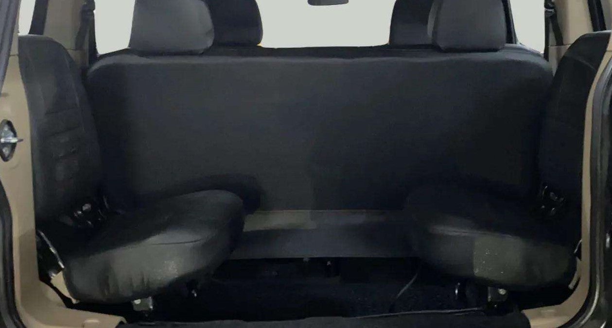 Rear interior seating of a Mahindra Bolero Neo