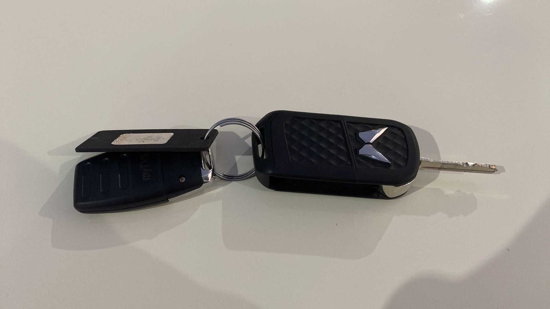 Car key of a Mahindra Bolero