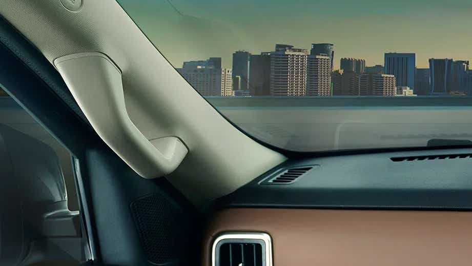 Interior dashboard view of a Mahindra Scorpio-N Facelift