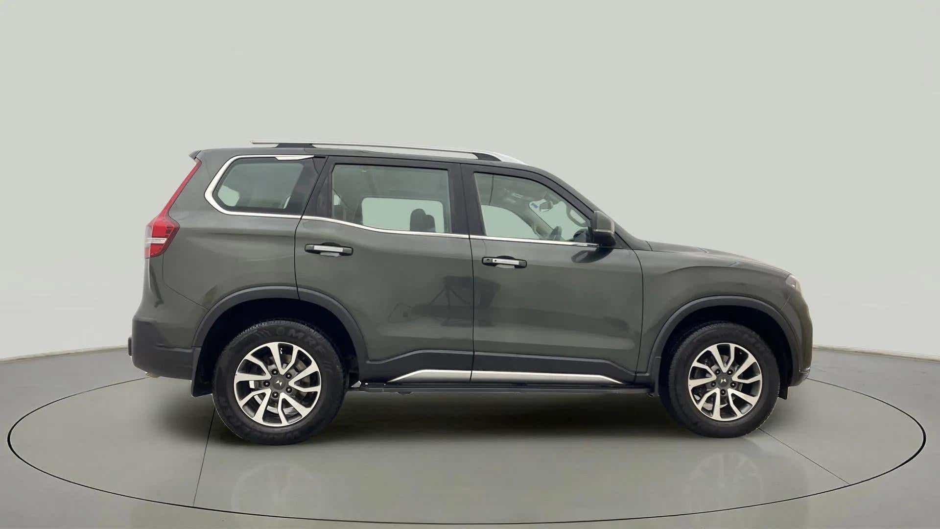 Side view of a Mahindra Scorpio-N