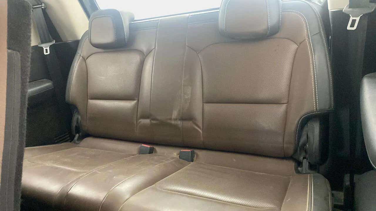 Rear seat view of a Mahindra Scorpio-N