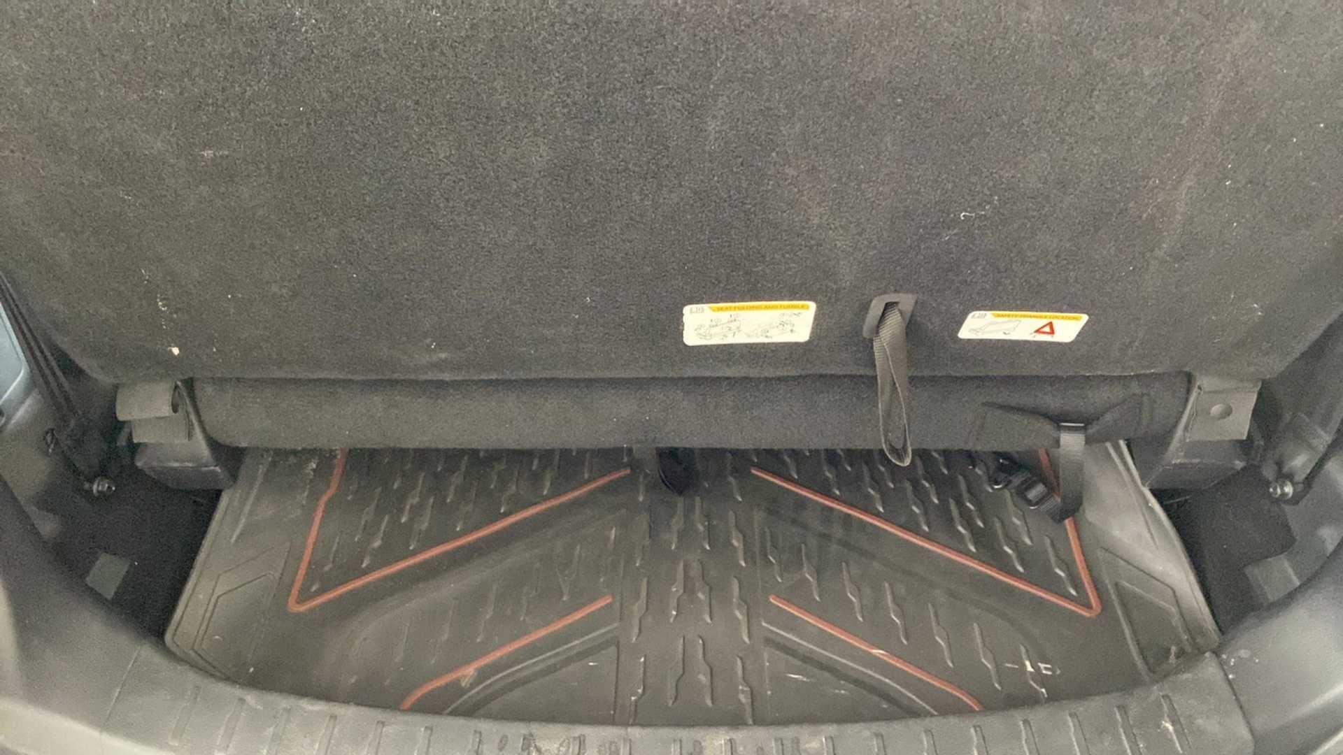 Boot space view of a Mahindra Scorpio-N