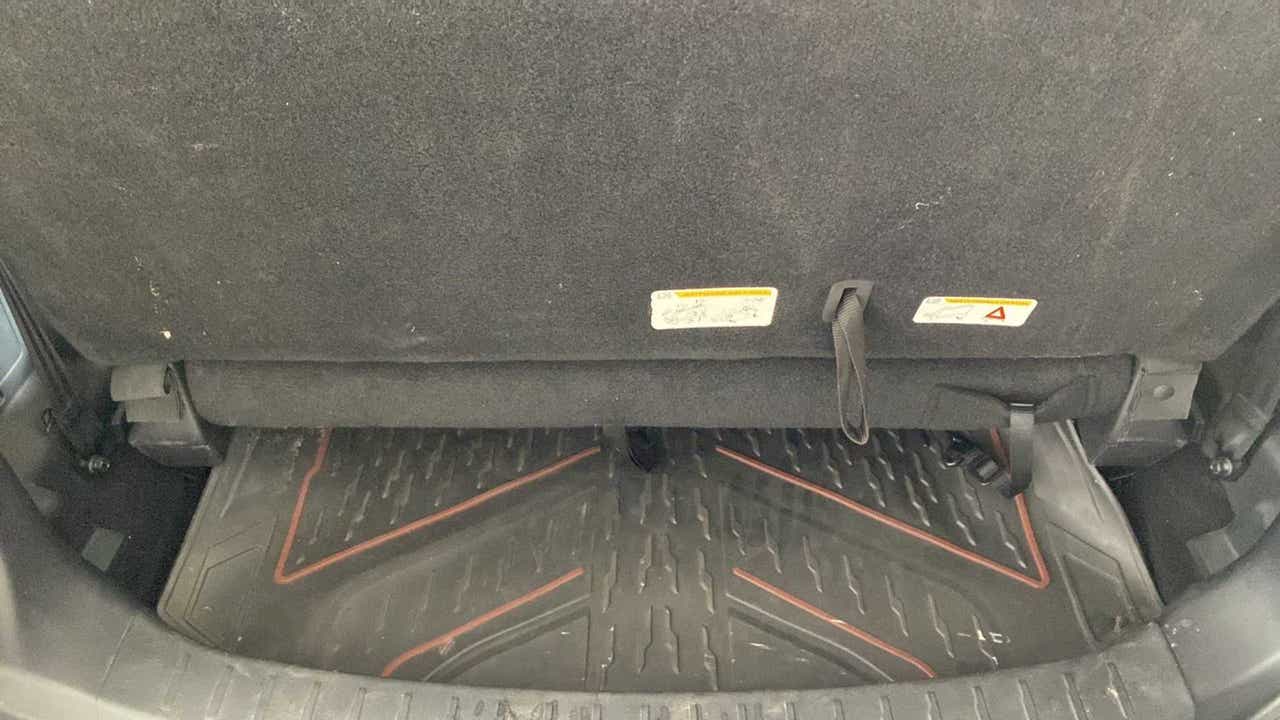 Boot space view of a Mahindra Scorpio-N