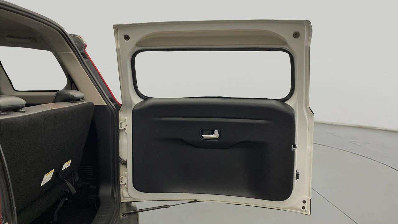 Boot open view of a Mahindra Scorpio-N