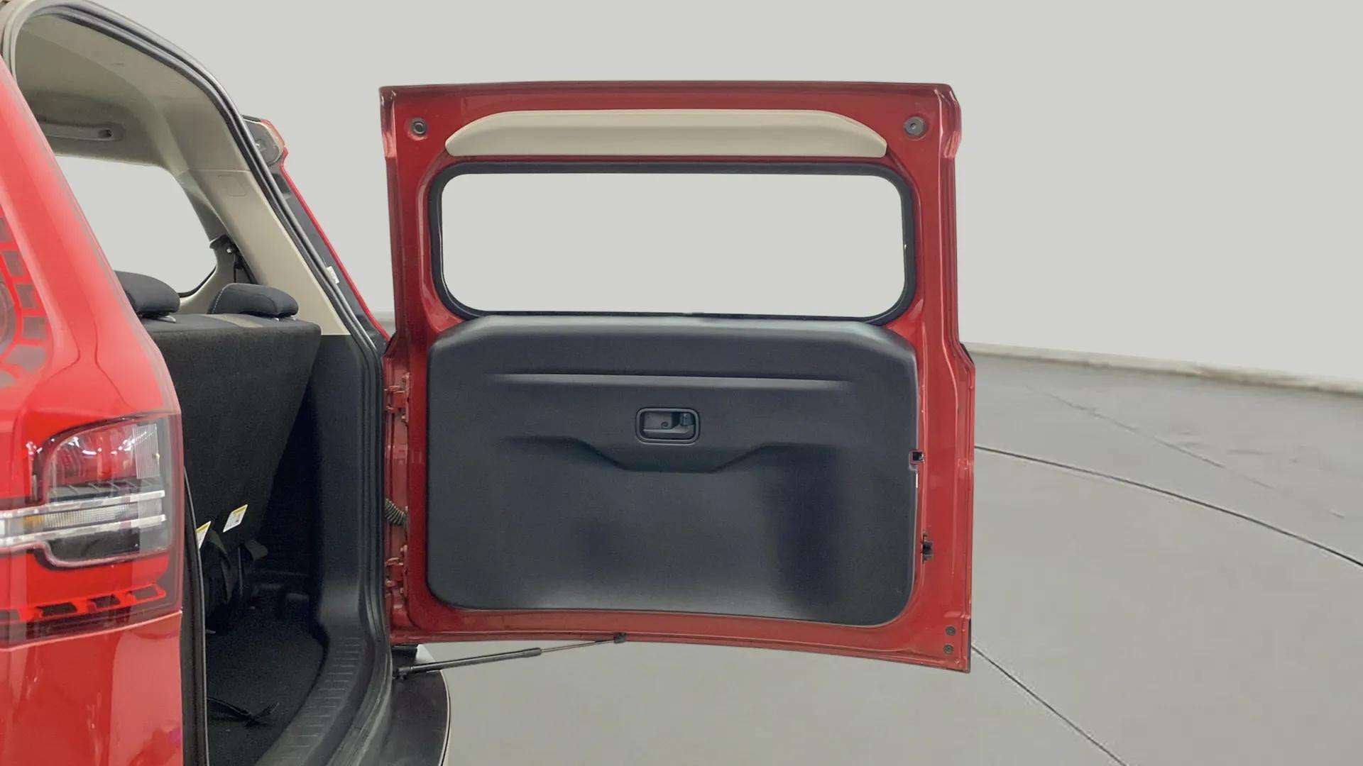 Boot open view of a Mahindra Scorpio-N