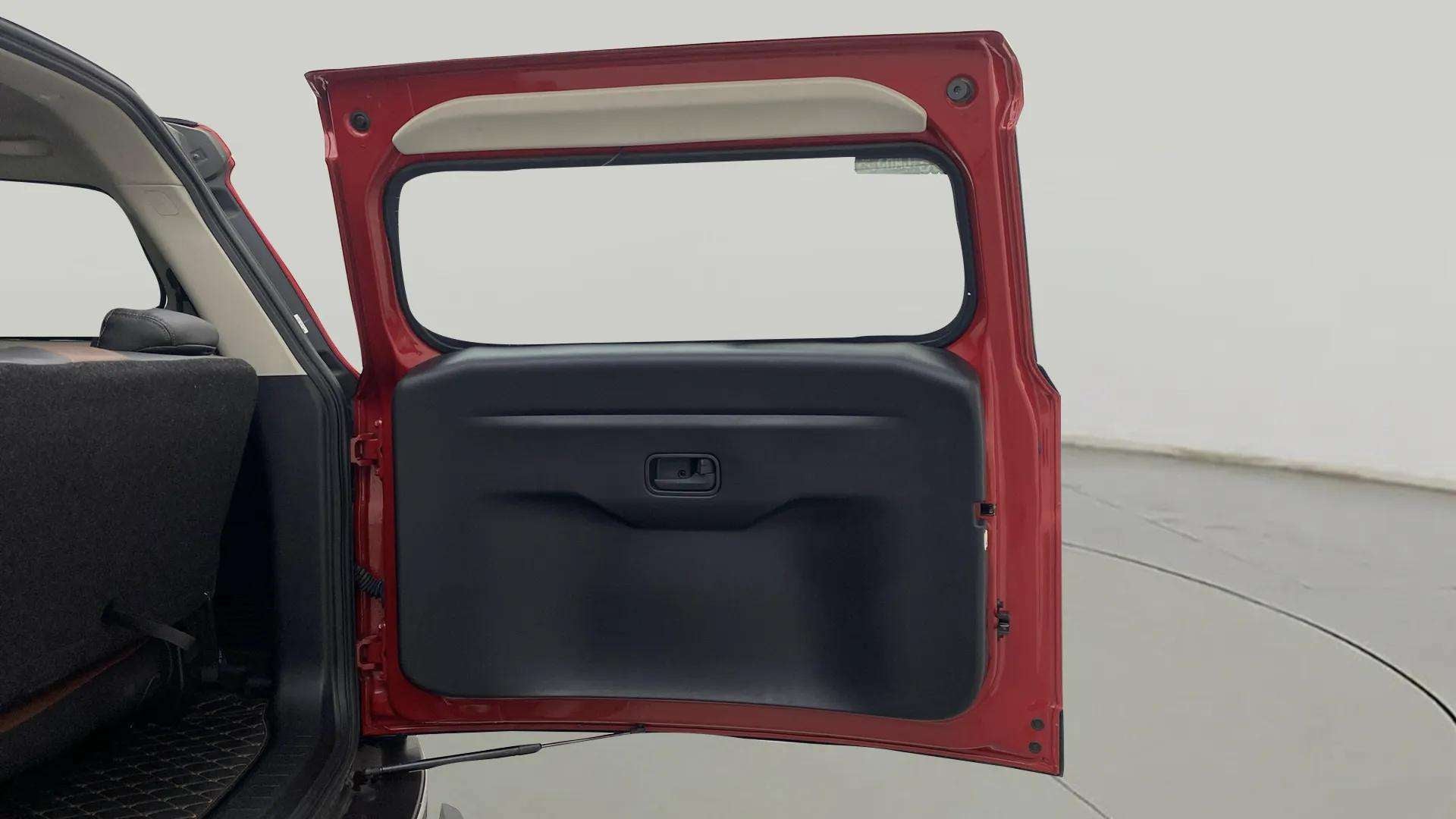 Boot open view of a Mahindra Scorpio-N