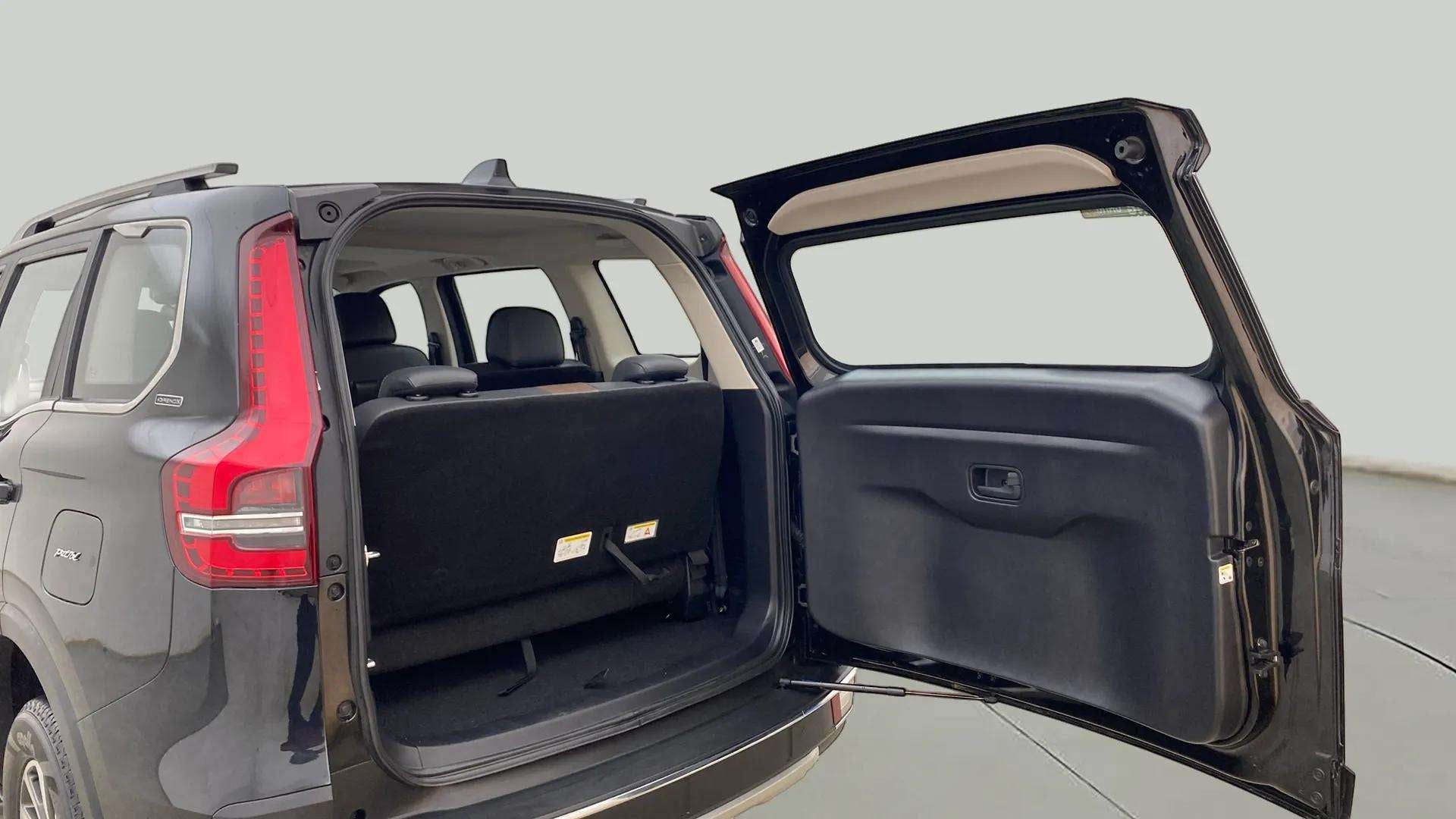 Boot space view of a Mahindra Scorpio-N