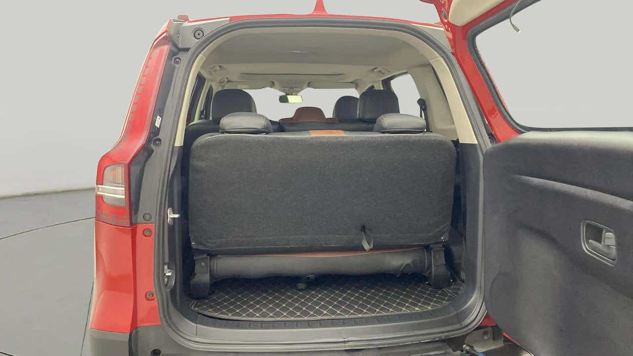 Boot area view of a Mahindra Scorpio-N