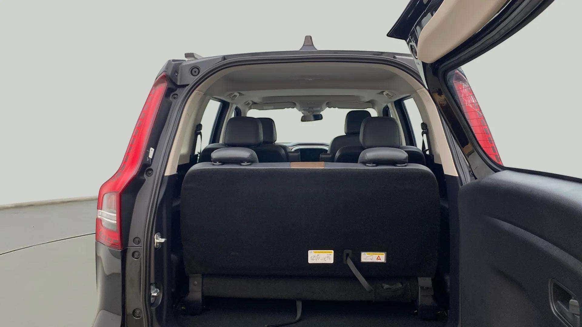 Boot space view of a Mahindra Scorpio-N