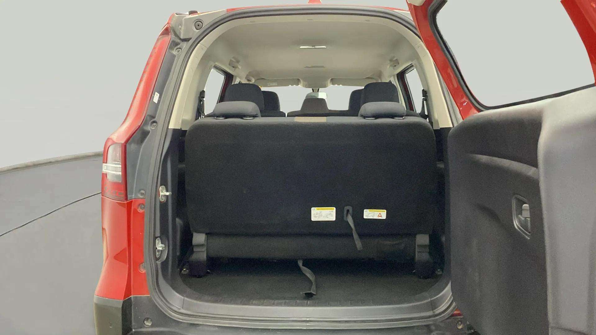 Boot space view of a Mahindra Scorpio-N