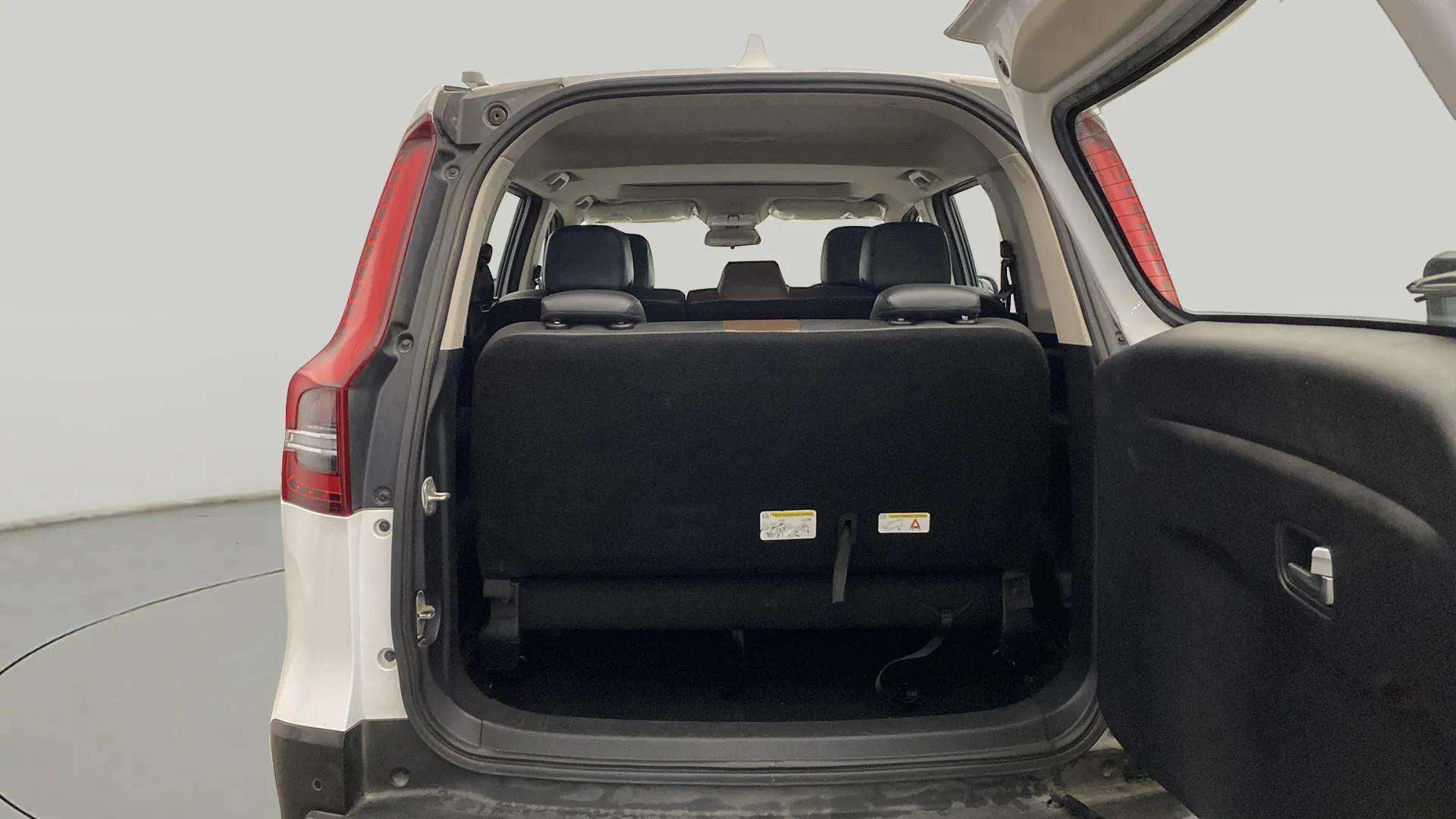 Boot space view of a Mahindra Scorpio-N