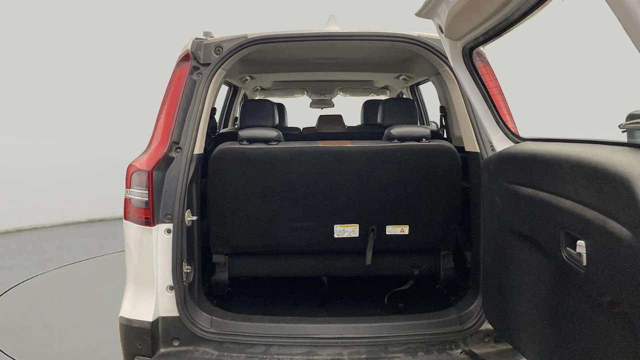 Boot space view of a Mahindra Scorpio-N