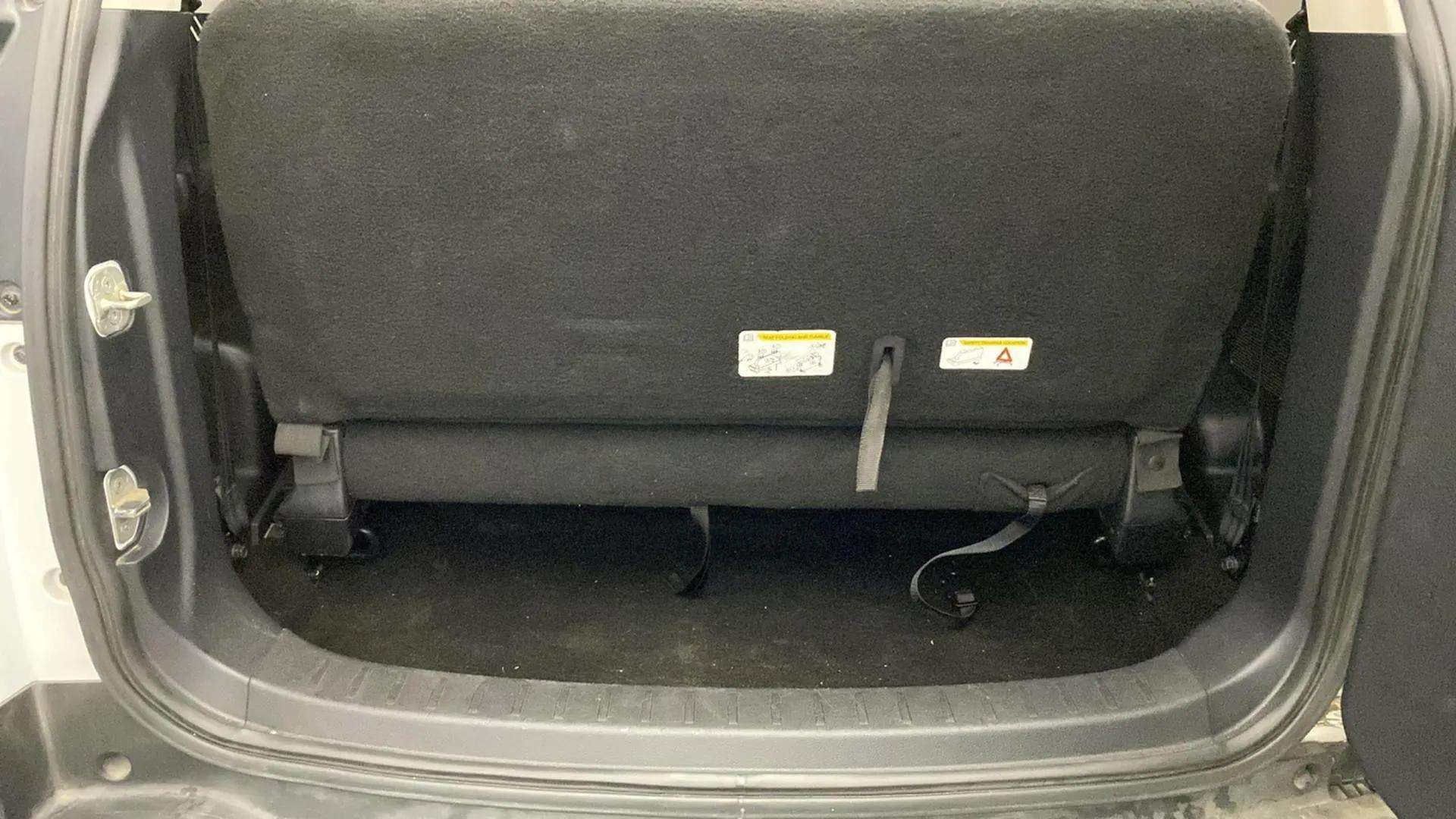 Boot space view of a Mahindra Scorpio-N