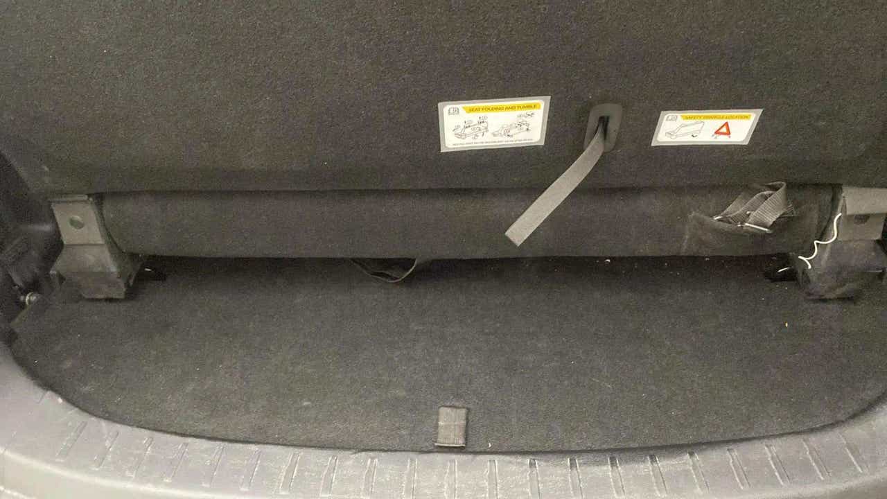 Boot space view of a Mahindra Scorpio-N