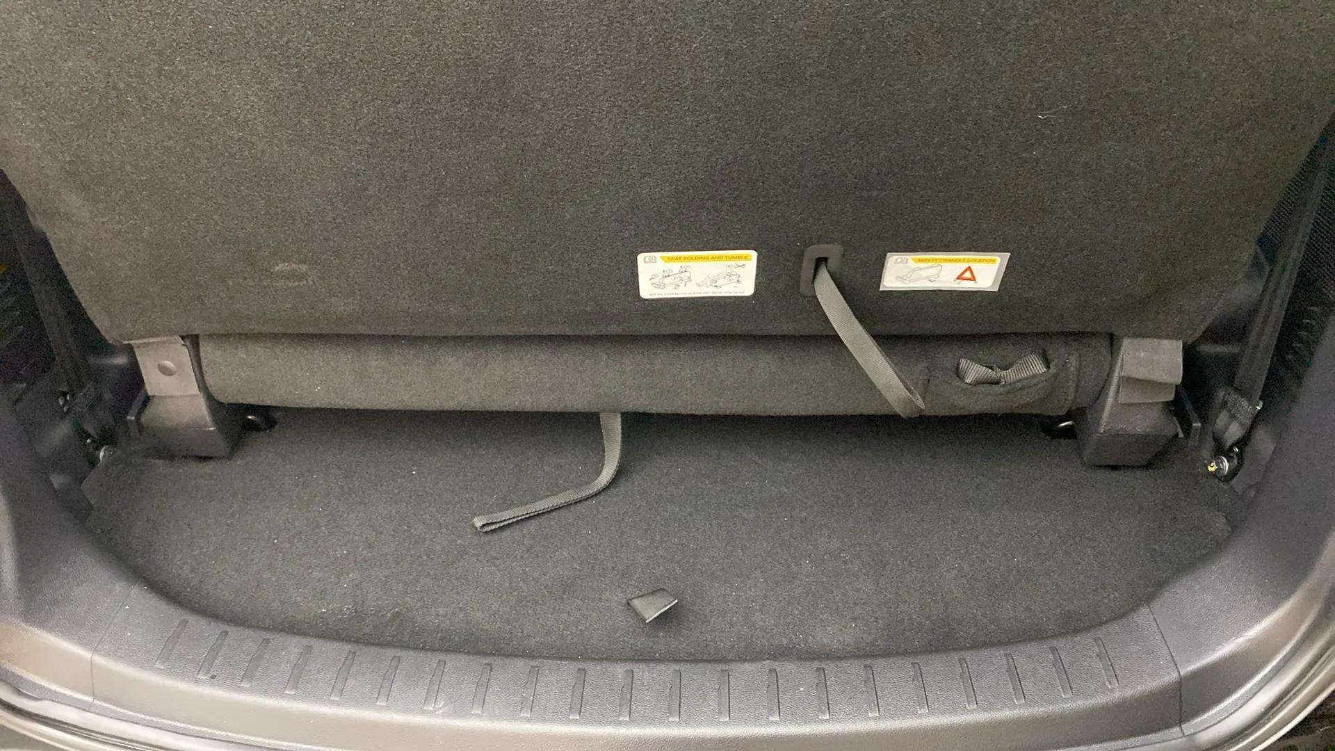 Boot space view of a Mahindra Scorpio-N