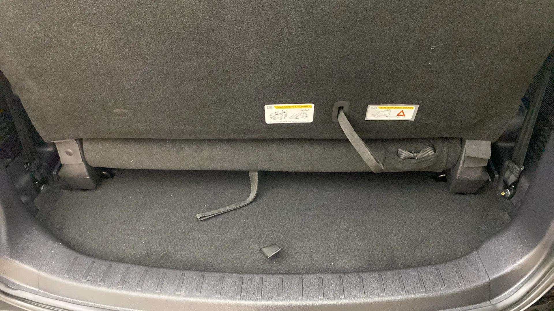 Boot space view of a Mahindra Scorpio-N