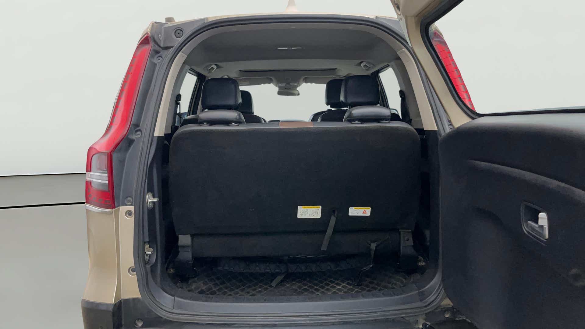 Boot space view of a Mahindra Scorpio-N
