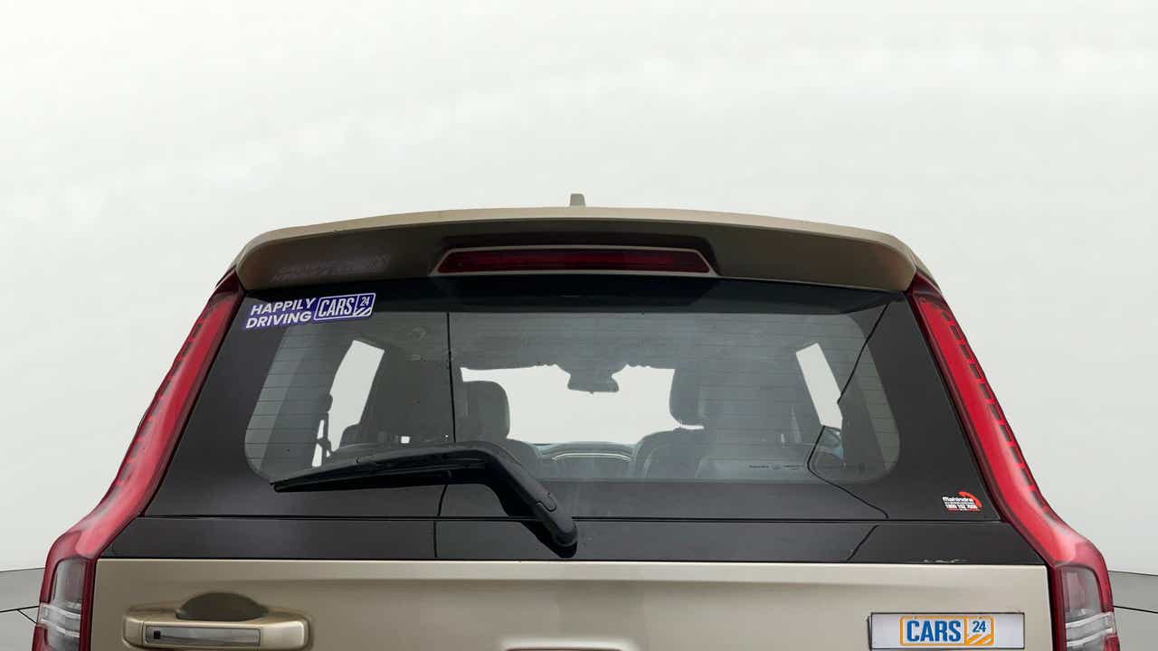 Rear view of a Mahindra Scorpio-N