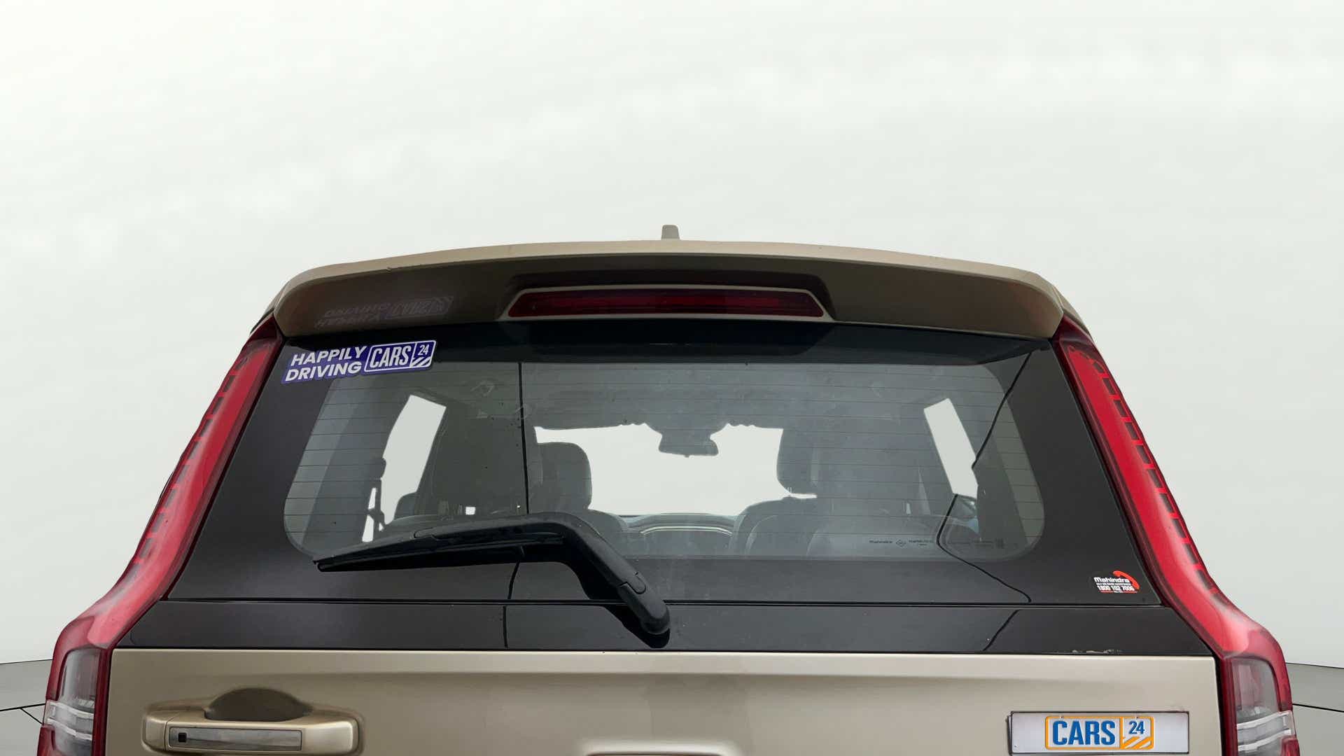 Rear view of a Mahindra Scorpio-N