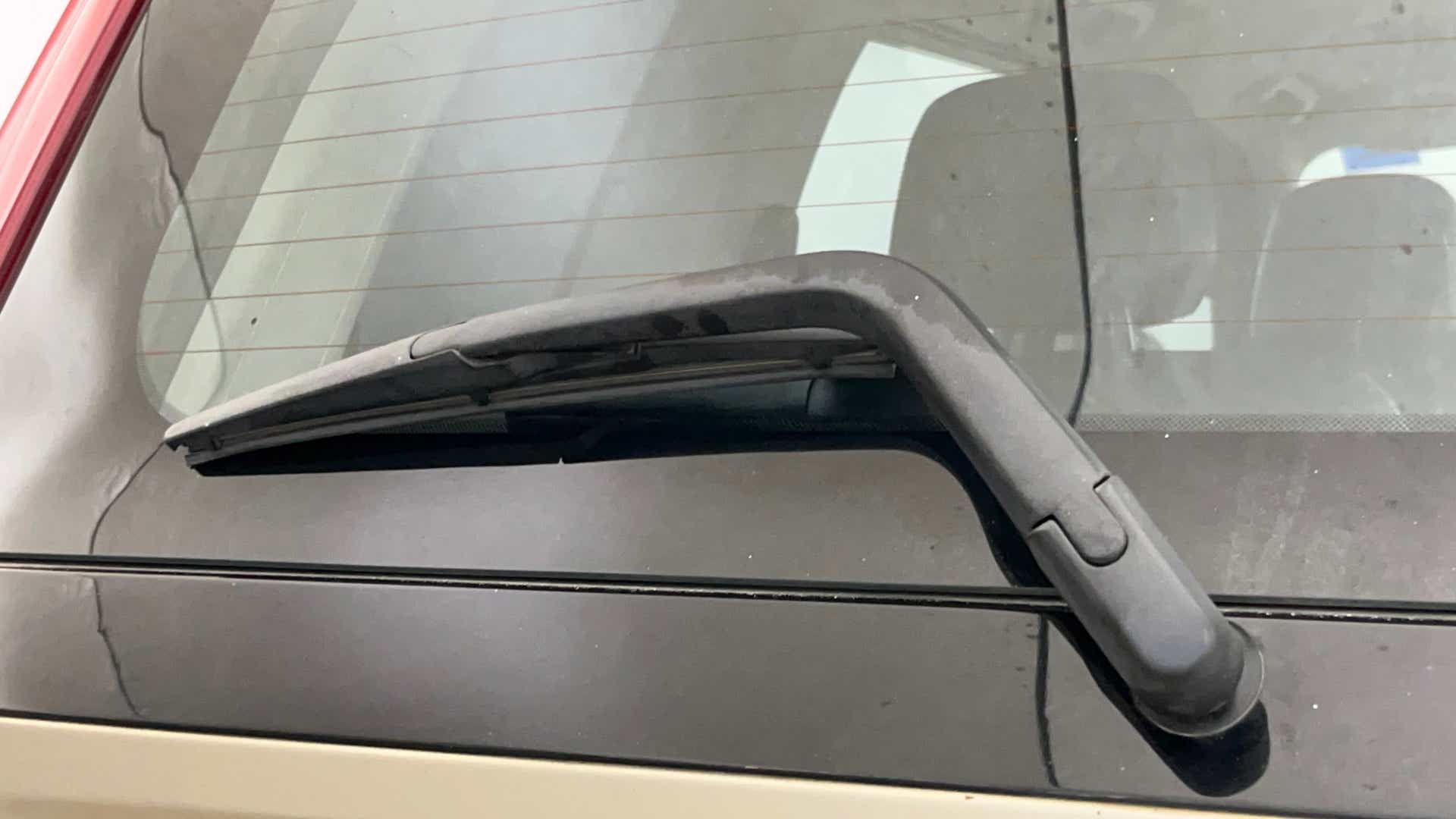 Rear wiper view of a Mahindra Scorpio-N