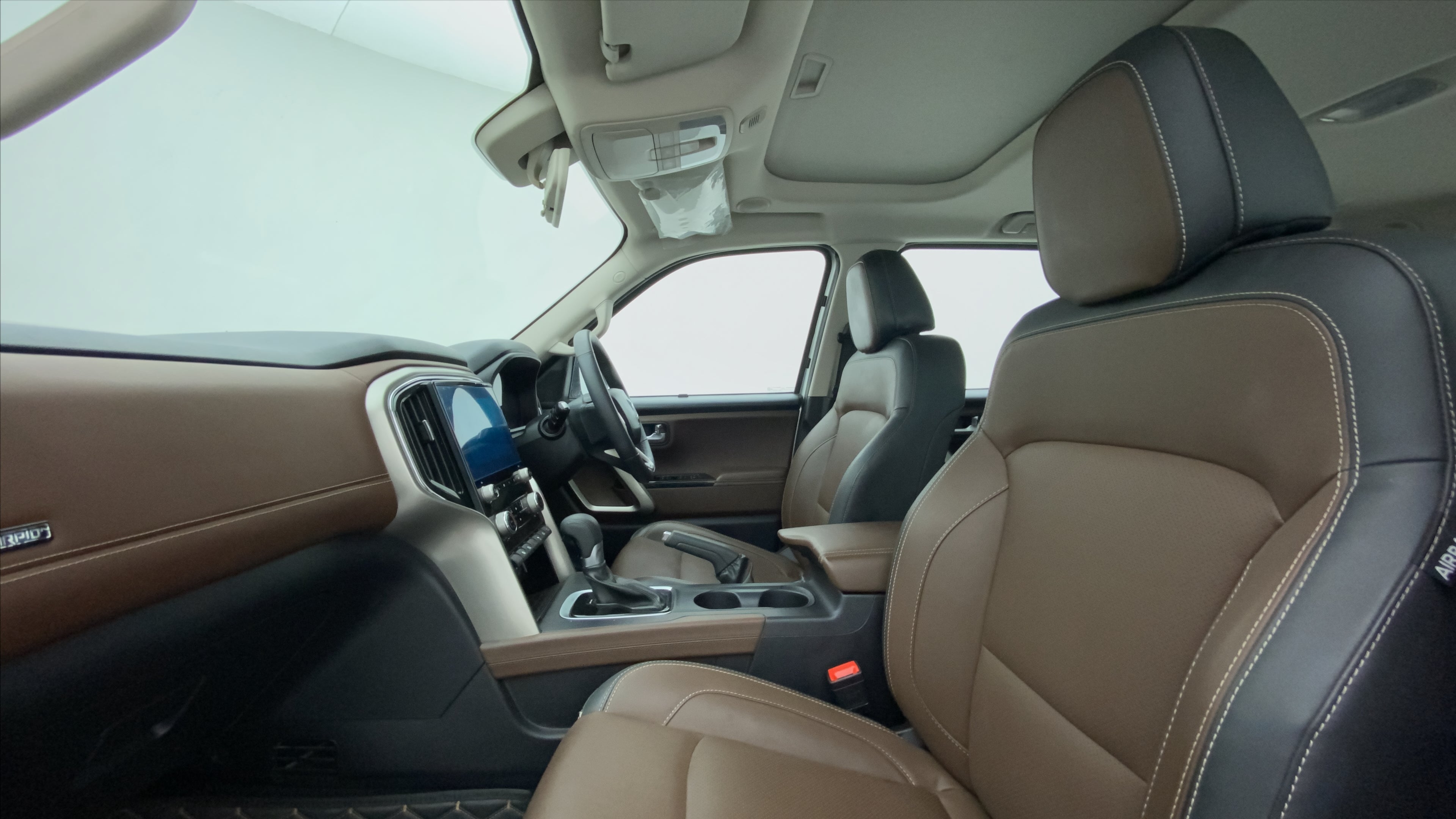 Front interior view of a Mahindra Scorpio-N
