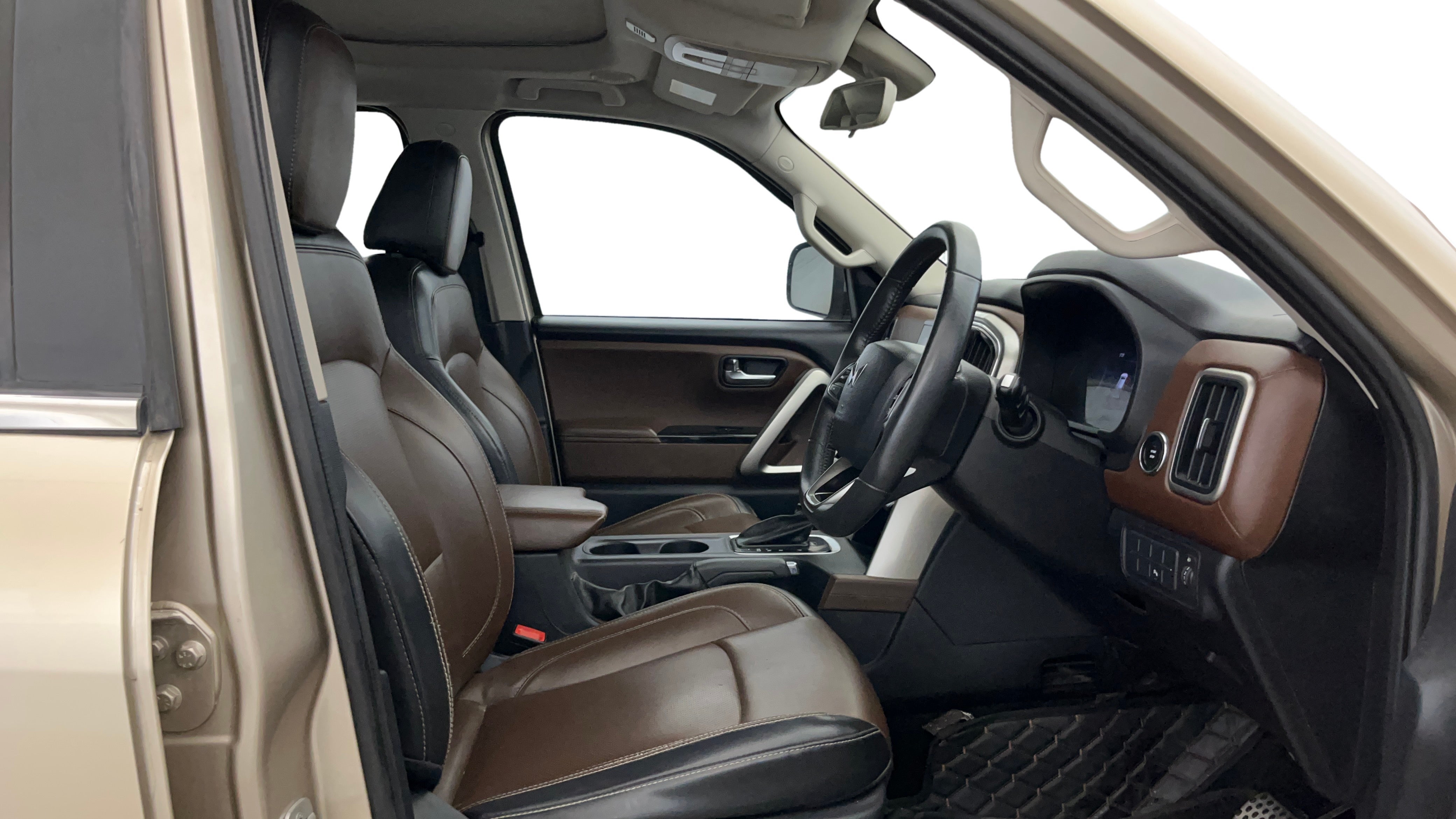 Front interior view of a Mahindra Scorpio-N