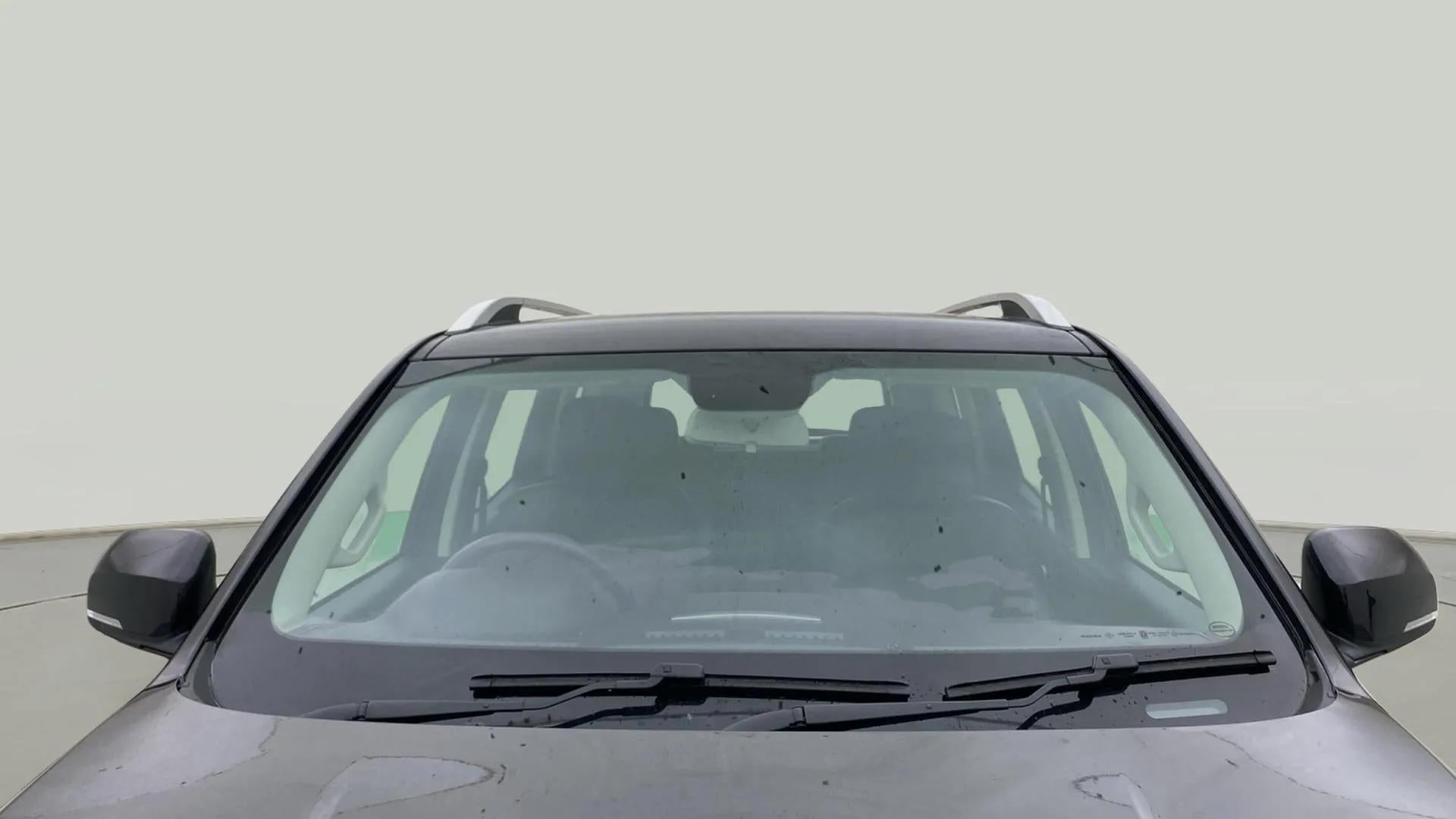 Front view of a Mahindra Scorpio-N