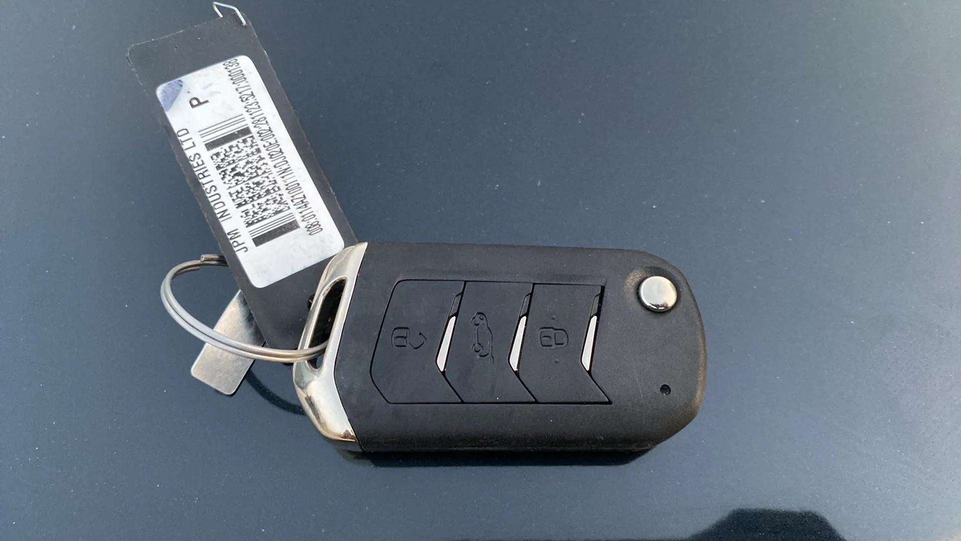 Car key fob of a Mahindra Scorpio-N