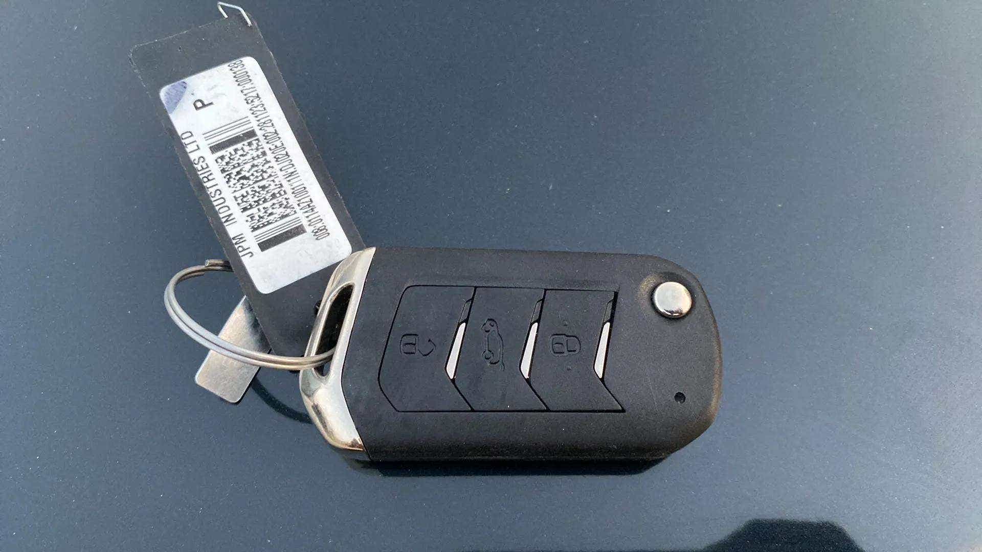 Car key fob of a Mahindra Scorpio-N