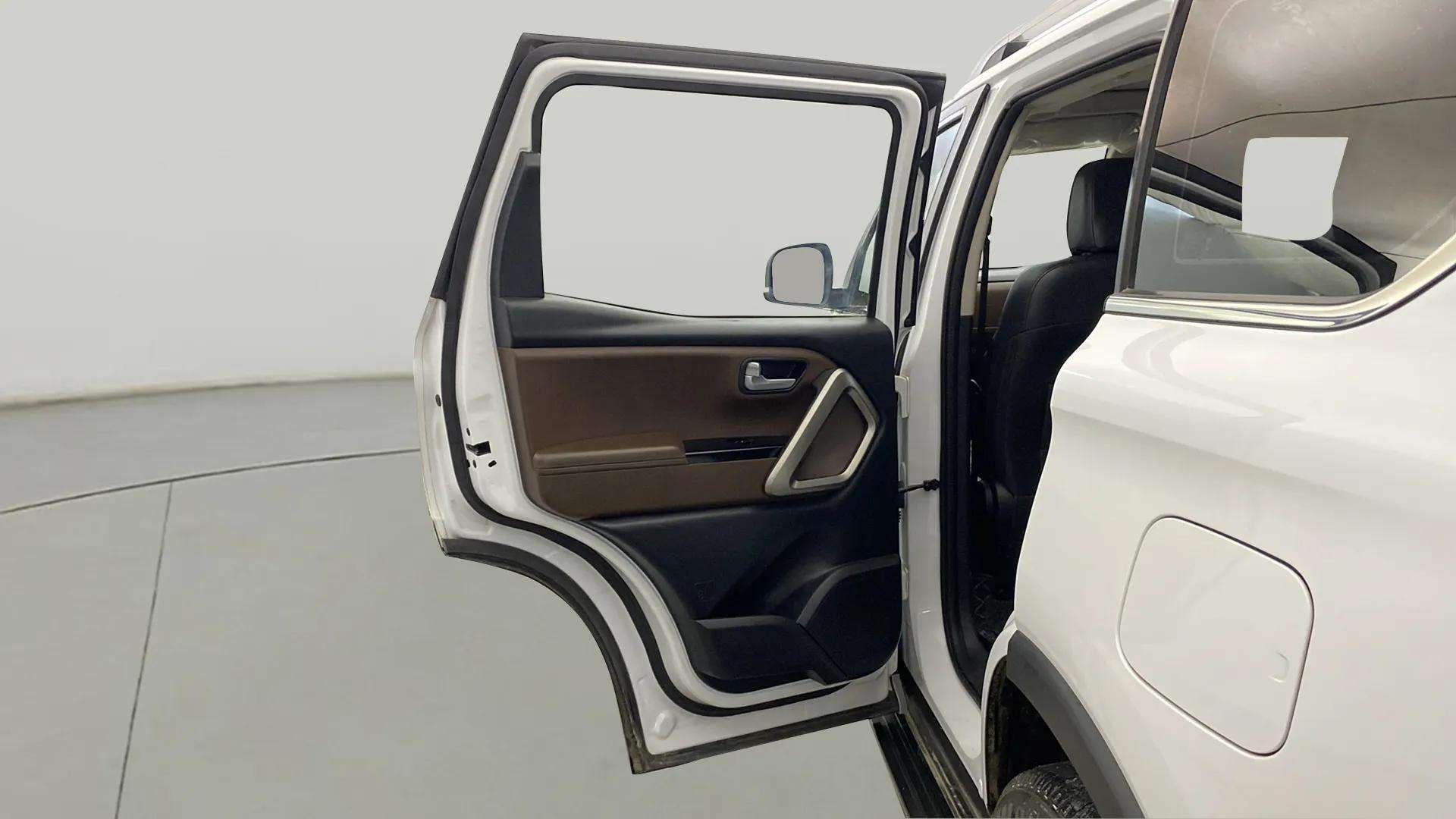 Rear door interior of a Mahindra Scorpio-N