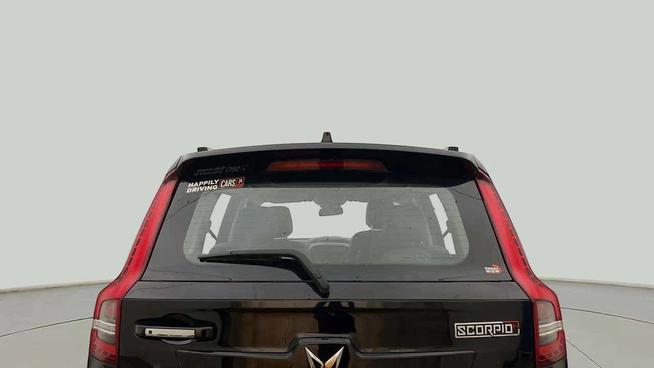 Rear view of a Mahindra Scorpio-N
