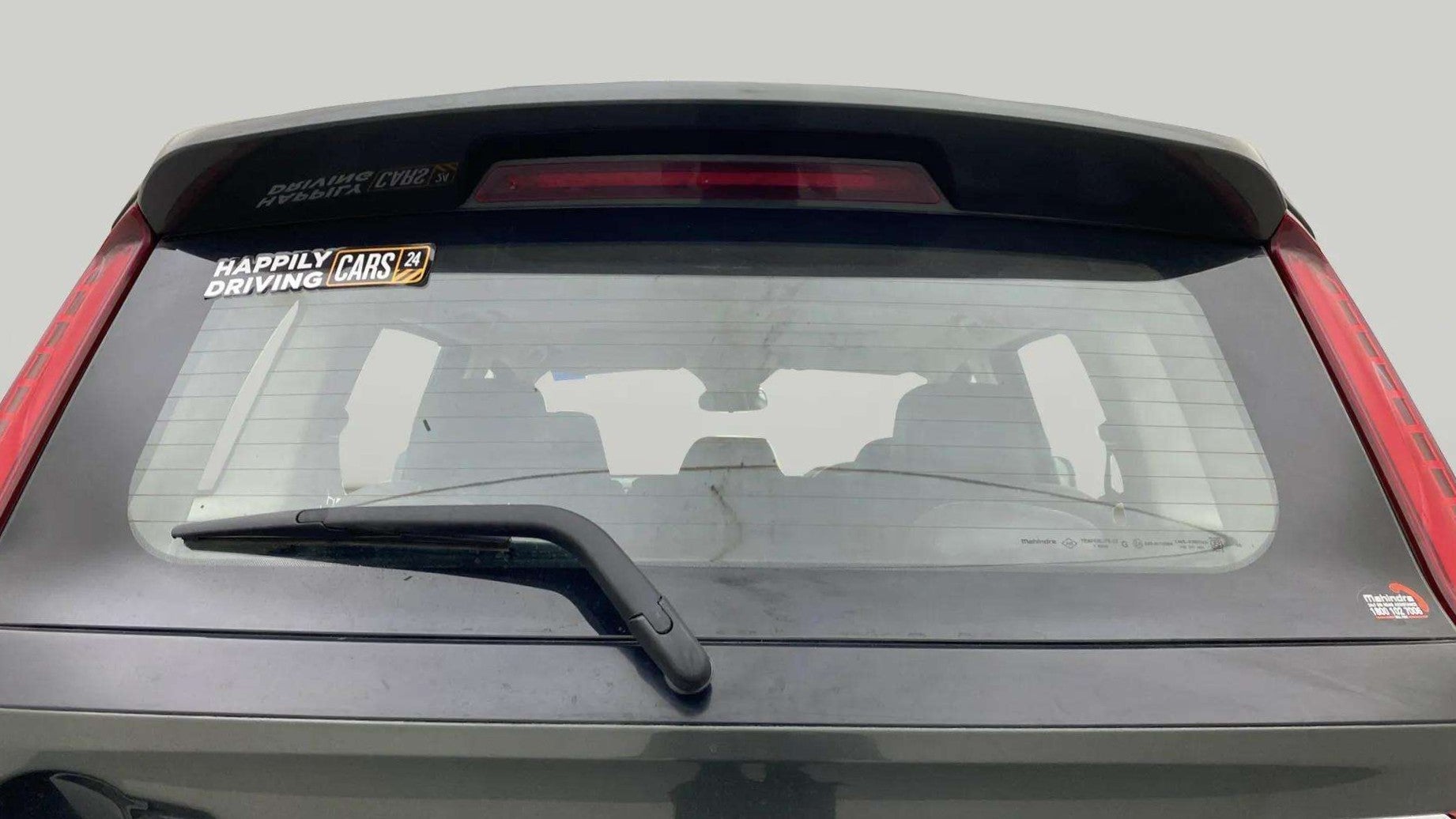 Rear view of a Mahindra Scorpio-N