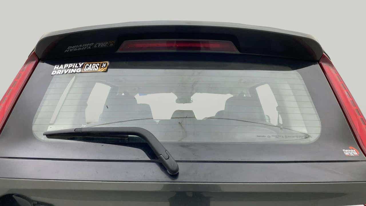 Rear view of a Mahindra Scorpio-N