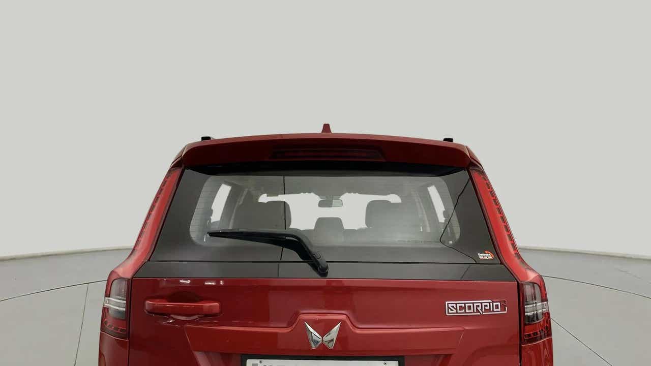 Rear view of a Mahindra Scorpio-N