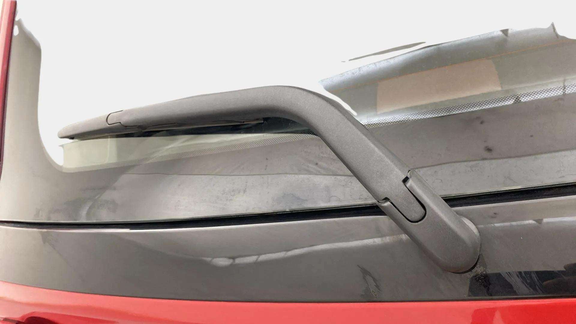 Rear wiper close-up of a Mahindra Scorpio-N