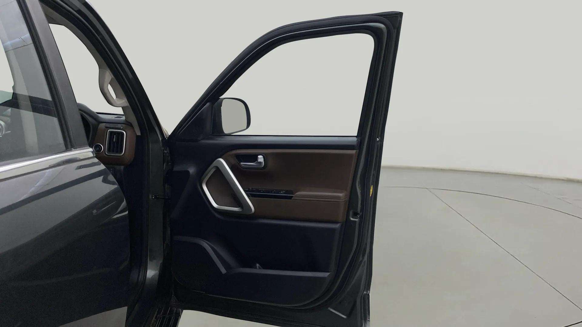 Driver door interior of a Mahindra Scorpio-N