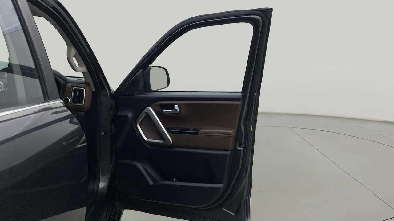 Driver door interior of a Mahindra Scorpio-N