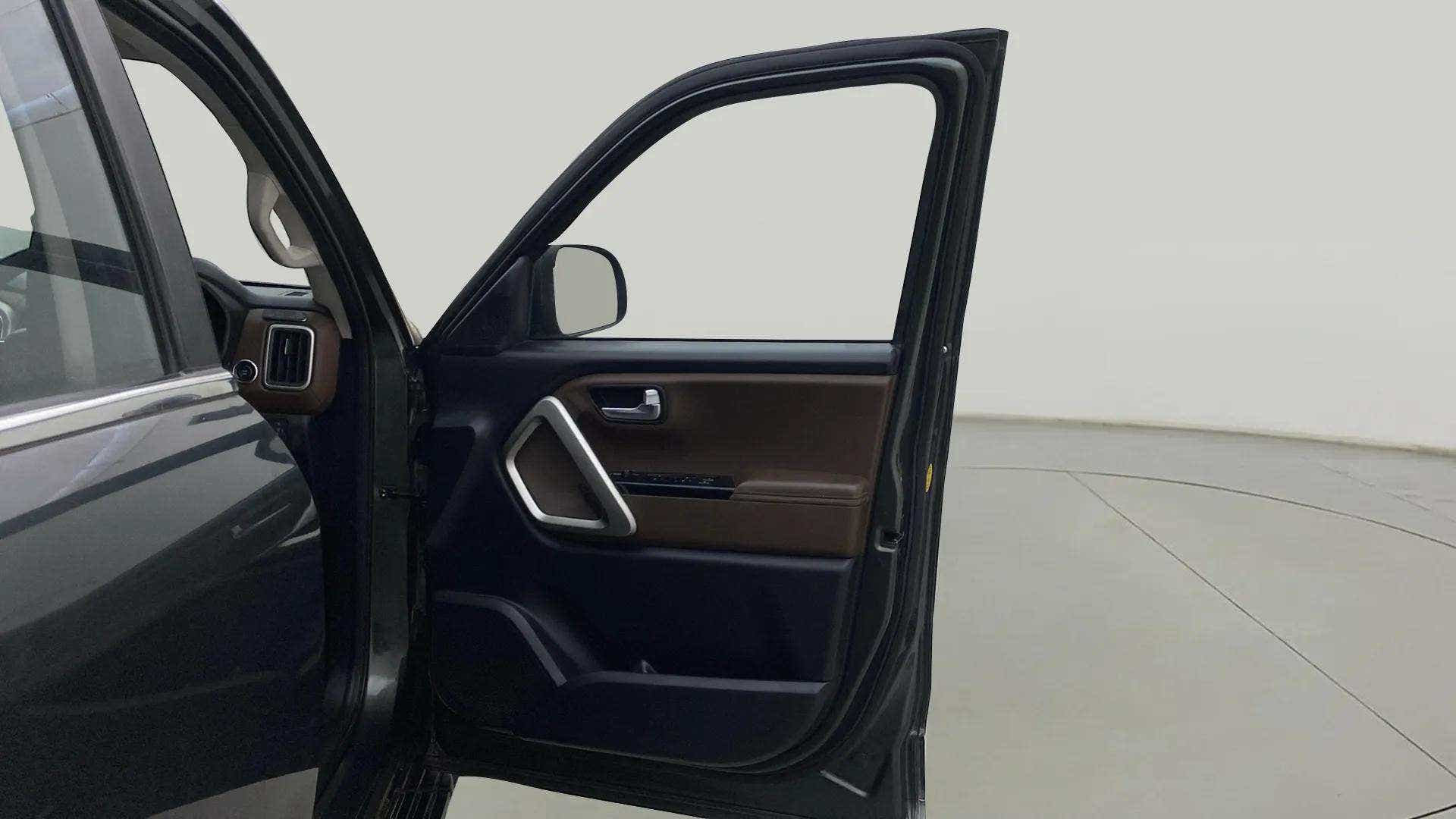 Driver door interior of a Mahindra Scorpio-N