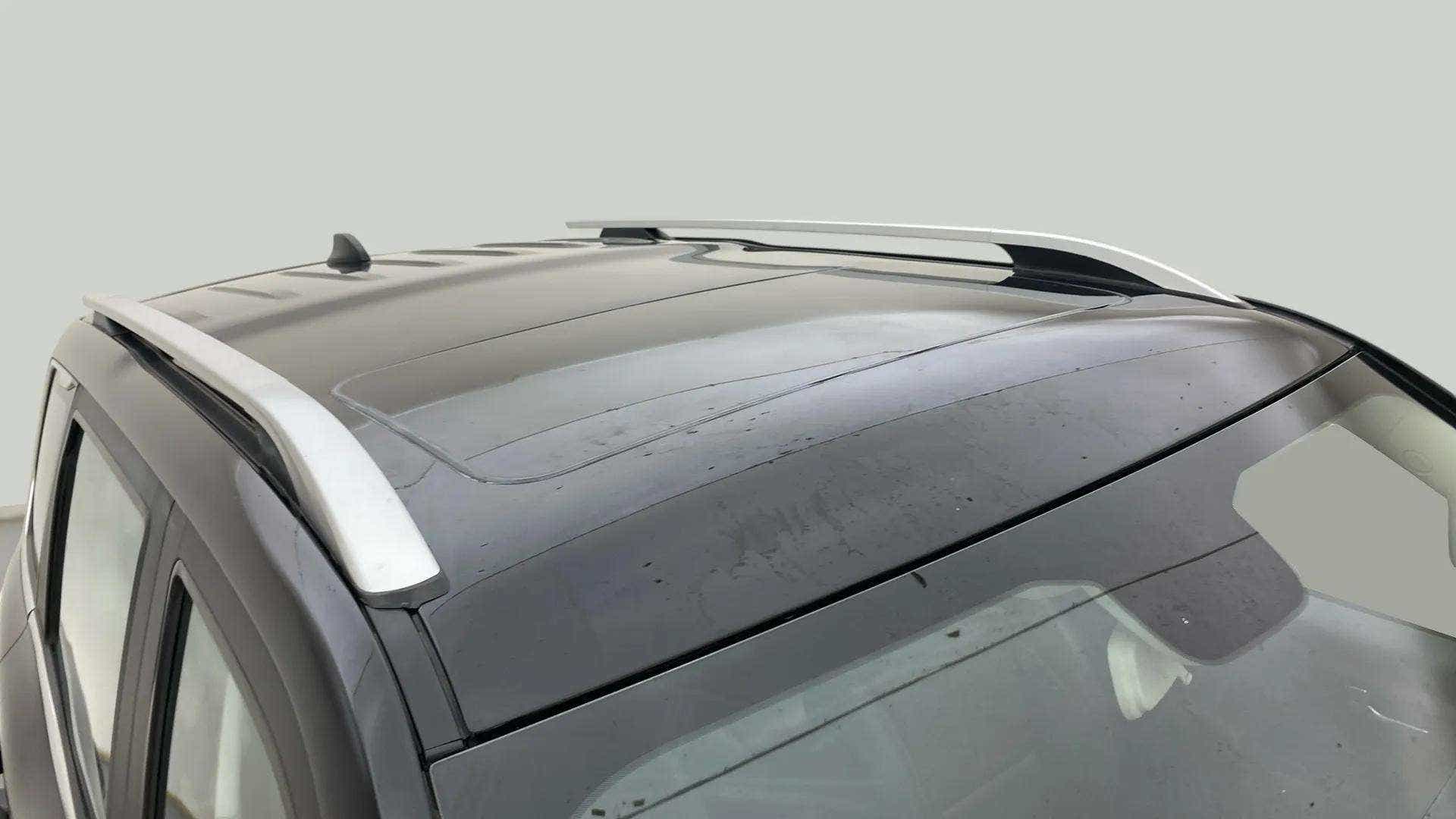 Sunroof and roof rails of a Mahindra Scorpio-N