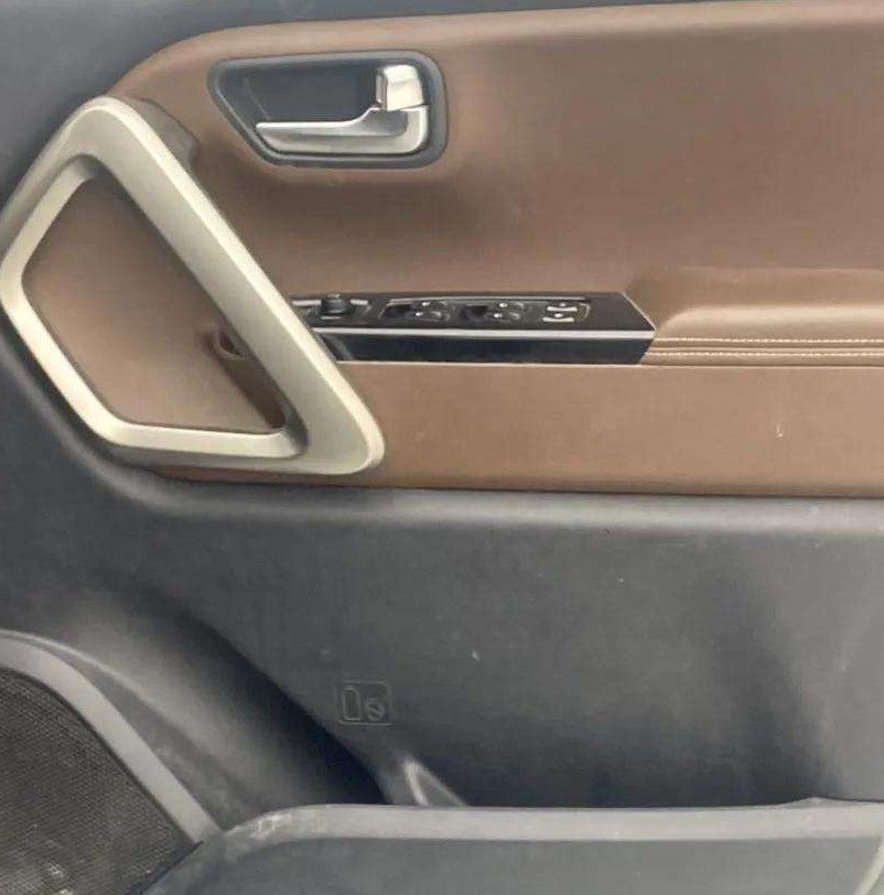 Interior door panel of a Mahindra Scorpio-N