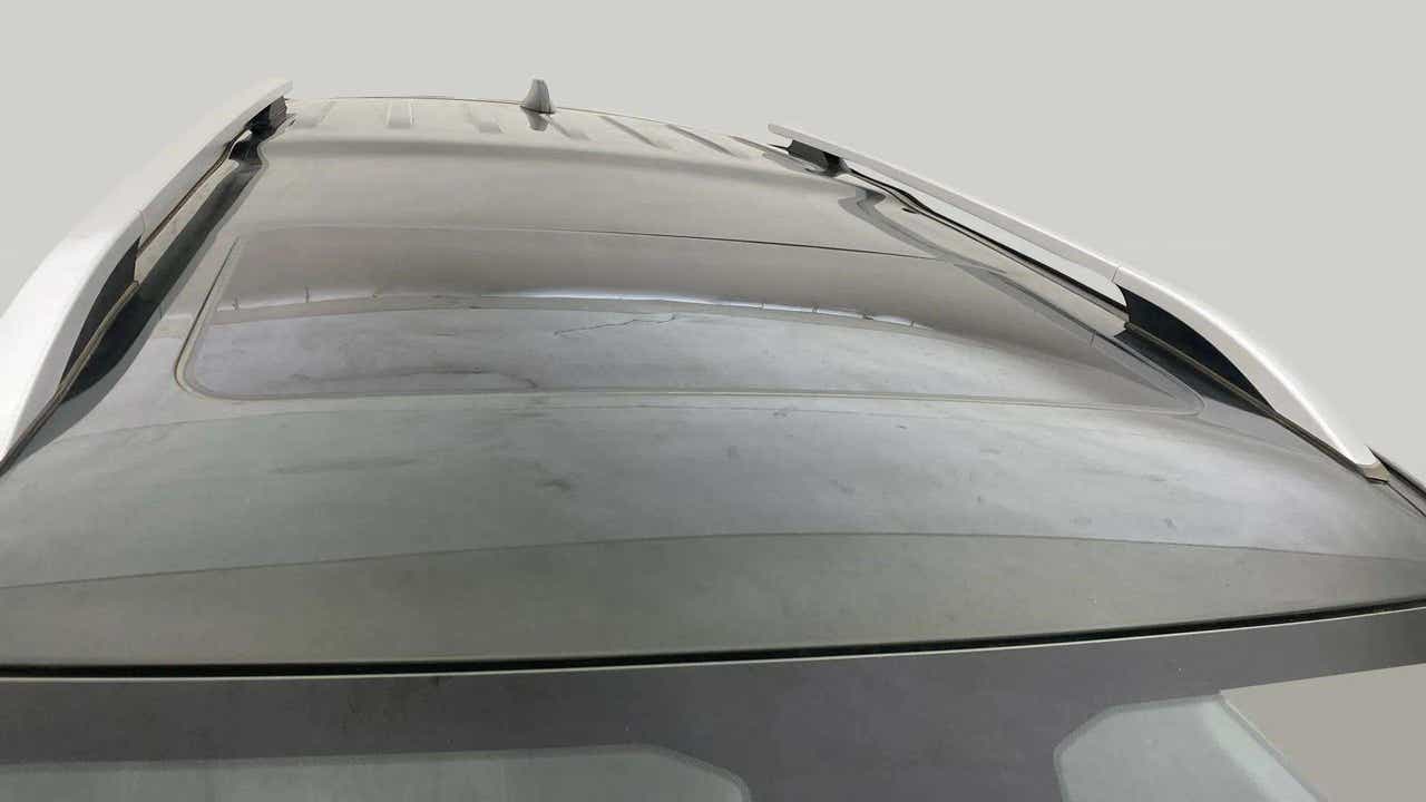 Sunroof and roof rails view of a Mahindra Scorpio-N